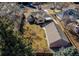 Aerial view of the house showing the layout and backyard at 2061 E Floyd Ave, Englewood, CO 80113