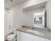 Clean bathroom featuring tile and sink at 2973 Oxley St, Strasburg, CO 80136