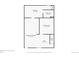 Basement floor plan showcasing finished basement, laundry room, gym and bedroom dimensions at 4231 S Fairplay Cir # E, Aurora, CO 80014