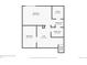 Detailed floor plan of the second floor, providing a clear layout of bedrooms, bathrooms, and loft space at 4231 S Fairplay Cir # E, Aurora, CO 80014
