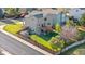 Aerial view of a private, fenced backyard, perfect for outdoor relaxation at 21851 Omaha Ave, Parker, CO 80138