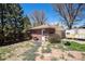 Detached brick garage and RV parking space in the backyard at 6305 Yukon St, Arvada, CO 80004