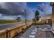 The front yard of the property is tastefully landscaped with trees and rocks, and has a gravel base at 6309 N Hanover St, Denver, CO 80238