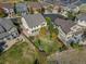 Aerial view showcasing home and community landscape at 10730 Pinewalk Way, Highlands Ranch, CO 80130