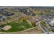 Aerial view showing home's location near park at 10730 Pinewalk Way, Highlands Ranch, CO 80130