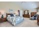 Spacious main bedroom with a vaulted ceiling, ample natural light, and a cozy sitting area at 14064 E Whitaker Dr, Aurora, CO 80015