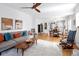 Cozy living room with a comfortable couch, hardwood floors, and an inviting atmosphere at 1282 S Sherman St, Denver, CO 80210