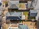 Aerial view of home showcasing the backyard and neighborhood at 2515 Zenobia St, Denver, CO 80212