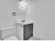 Modern bathroom with a vanity and toilet at 300 S Franklin St, Denver, CO 80209
