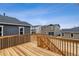 Backyard deck overlooking neighboring houses at 24788 E 40Th Ave, Aurora, CO 80019