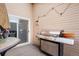 Outdoor patio with a barbecue grill and sliding door at 8112 Gray Ct # 394, Arvada, CO 80003