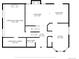Main floor plan featuring the kitchen, dining area, living room, foyer, and lower-level laundry at 1521 Redtail Ct, Longmont, CO 80504