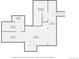 A well-designed basement plan, including storage, hall, and multiple rooms at 6000 W 29Th Ave, Denver, CO 80214