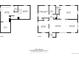 Combined floor plan showcasing the layout of both levels, with room dimensions and layout of all rooms at 4196 Chase St, Denver, CO 80212