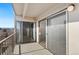 Private balcony with city and mountain views at 1433 N Williams St # 801, Denver, CO 80218