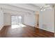 Spacious living room with hardwood floors and lots of light at 1433 N Williams St # 801, Denver, CO 80218