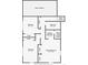Upstairs floor plan featuring primary bedroom, bedrooms, bathrooms, and closet spaces for easy navigation at 3970 S Syracuse Way, Denver, CO 80237