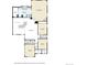 Second floor plan featuring primary bedroom, sitting room, and bedrooms with dimensions for layout planning at 6078 Bridle Path Ln, Parker, CO 80134