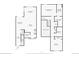 Floor plan layout showing the home's first and second floor at 9719 Albion Ln, Thornton, CO 80229