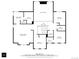 Detailed floor plan featuring bedrooms, bathrooms, and laundry room on the upper level layout at 11921 S Black Horn Cir, Parker, CO 80134