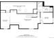 Basement floor plan featuring a bonus room, bedroom, and recreation room at 7515 Pineridge Trl, Castle Pines, CO 80108