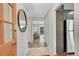Inviting entryway with hardwood floors and access to the main living areas at 258 Post Boy Rd, Boulder, CO 80302