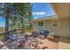 Spacious outdoor patio with comfortable seating area and peaceful surroundings at 258 Post Boy Rd, Boulder, CO 80302