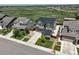 Aerial shot of a lovely home with a well-kept yard in a peaceful neighborhood at 7099 E 123Rd Pl, Thornton, CO 80602
