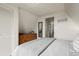 Bedroom with closet has mirror and a dresser that provides ample storage space at 352 Apache Rd, Evergreen, CO 80439