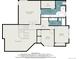 Detailed floor plan showcasing the layout of the second floor, including bedrooms, bathrooms, and a hallway at 11687 Decatur Dr, Westminster, CO 80234