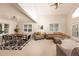 Spacious open-concept living and dining area with stylish decor and plenty of natural light at 218 Highland Ter, Breckenridge, CO 80424