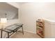Cozy loft area with desk and bookshelf; perfect for a home office or reading nook at 218 Highland Ter, Breckenridge, CO 80424