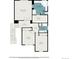 Upstairs floor plan highlighting bedroom sizes, bathroom locations, and walk-in closet spaces at 14058 Elizabeth St, Thornton, CO 80602