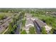 Aerial view of the townhome community with golf course at 3985 W 104Th Dr # E, Westminster, CO 80031