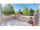 Patio area enclosed by a fence and decorated with outdoor furniture at 3985 W 104Th Dr # E, Westminster, CO 80031
