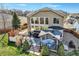 Gorgeous backyard with a private deck, gazebo, hot tub and manicured lawn at 7378 Geode Ct, Castle Rock, CO 80108