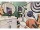 Charming bathroom featuring trendy decor and fixtures, offering a delightful and modern feel at 7378 Geode Ct, Castle Rock, CO 80108