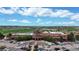 Overhead shot of expansive community center with ample parking and scenic views at 10759 Clermont St, Thornton, CO 80233