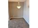 Dining room featuring neutral colors and a chandelier at 15700 E Jamison Dr # 3-202, Englewood, CO 80112
