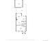 Detailed floor plan showcasing the layout of the first floor, including living areas, kitchen, and garage at 8427 E 35Th Ave, Denver, CO 80238