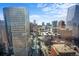 Stunning city view showcasing the downtown skyline from a high-rise building at 1625 Larimer St # 3004, Denver, CO 80202