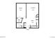 Detailed floor plan showcasing the layout of the home, including room dimensions and closet locations at 8822 E Florida Ave # G07, Denver, CO 80247