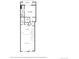Floor plan shows the layout of the upper floor of the home at 7700 E 29Th Ave # 102, Denver, CO 80238