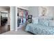 Bedroom showcases a closet with organized storage and a comfy daybed at 6139 Raleigh Cir, Castle Rock, CO 80104