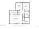 Upstairs floorplan featuring three bedrooms, two baths, and closets at 6139 Raleigh Cir, Castle Rock, CO 80104