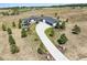 Spacious home with long driveway and lots of trees on a large lot in a field at 2937 Hidden Den Ct, Franktown, CO 80116