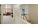 Light-filled hallway showcases access to the bedroom and living room at 4673 Perth St, Denver, CO 80249