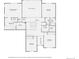 Second floor floor plan showcasing bedrooms, bathrooms, and walk-in closets at 10776 Hillsboro Cir, Parker, CO 80134