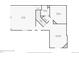Basement floor plan including bedroom, garage, bathroom and laundry room at 900 Sawmill Creek Rd, Evergreen, CO 80439