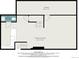 Basement layout featuring rec room, storage, and bathroom with dimensions for easy space planning at 1751 Clermont St, Denver, CO 80220